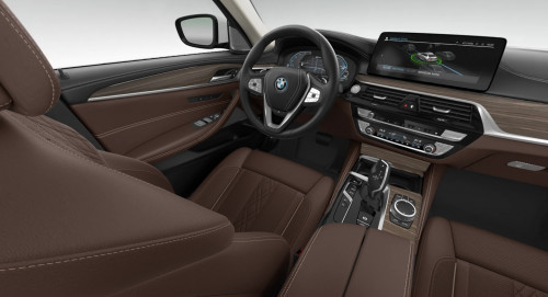 BMW_5 Series_2023년형_가솔린 2.0 플러그인 하이브리드_530e Luxury_color_int_Excl.leather 'Nappa' Mocha exclusive stitching leather piping in contrast.jpg