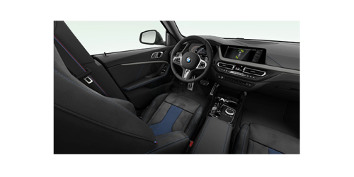 BMW_2 Series_2024년형_M235i xDrive Gran Coupe_color_int_Cloth 'Trigon' Alcantara Black (BK).png